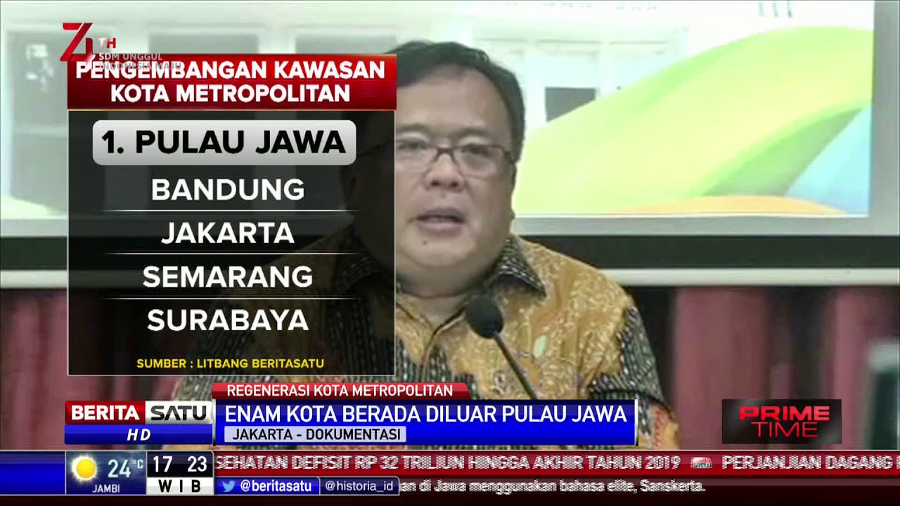 Selain Ibu Kota Baru, Pemerintah Akan Bangun 10 Kota Metropolitan