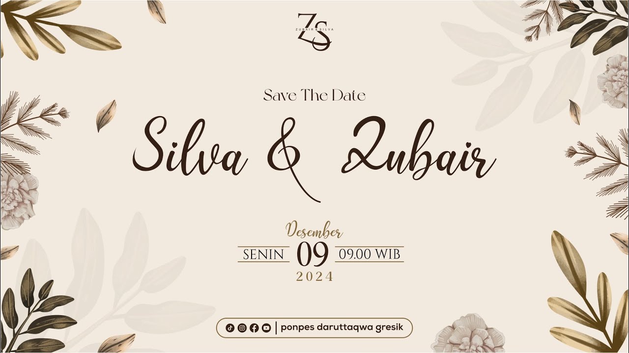 🔴[ LIVE ] WEDDING NING SILVA DAN GUS ZUBAIR 2024  ||  RESEPSI 1