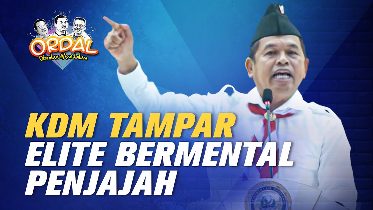 Kang Dedi Mulyadi Tampar Elite Bermental Penjajah