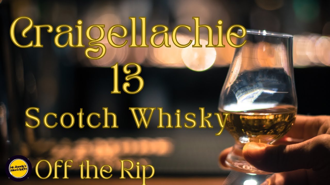 Craigellachie 13 Scotch Whisky Off the Rip