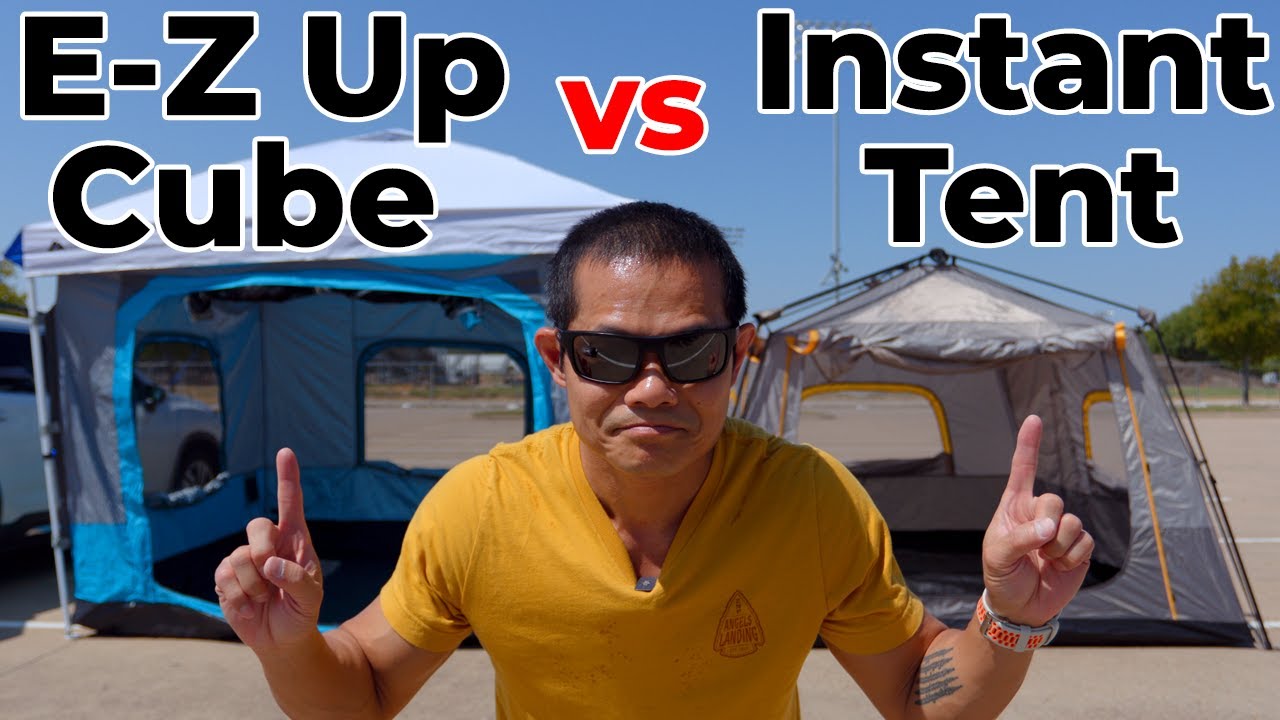E-Z UP Camping Cube vs Instant Tent Review - Which is Best for You?