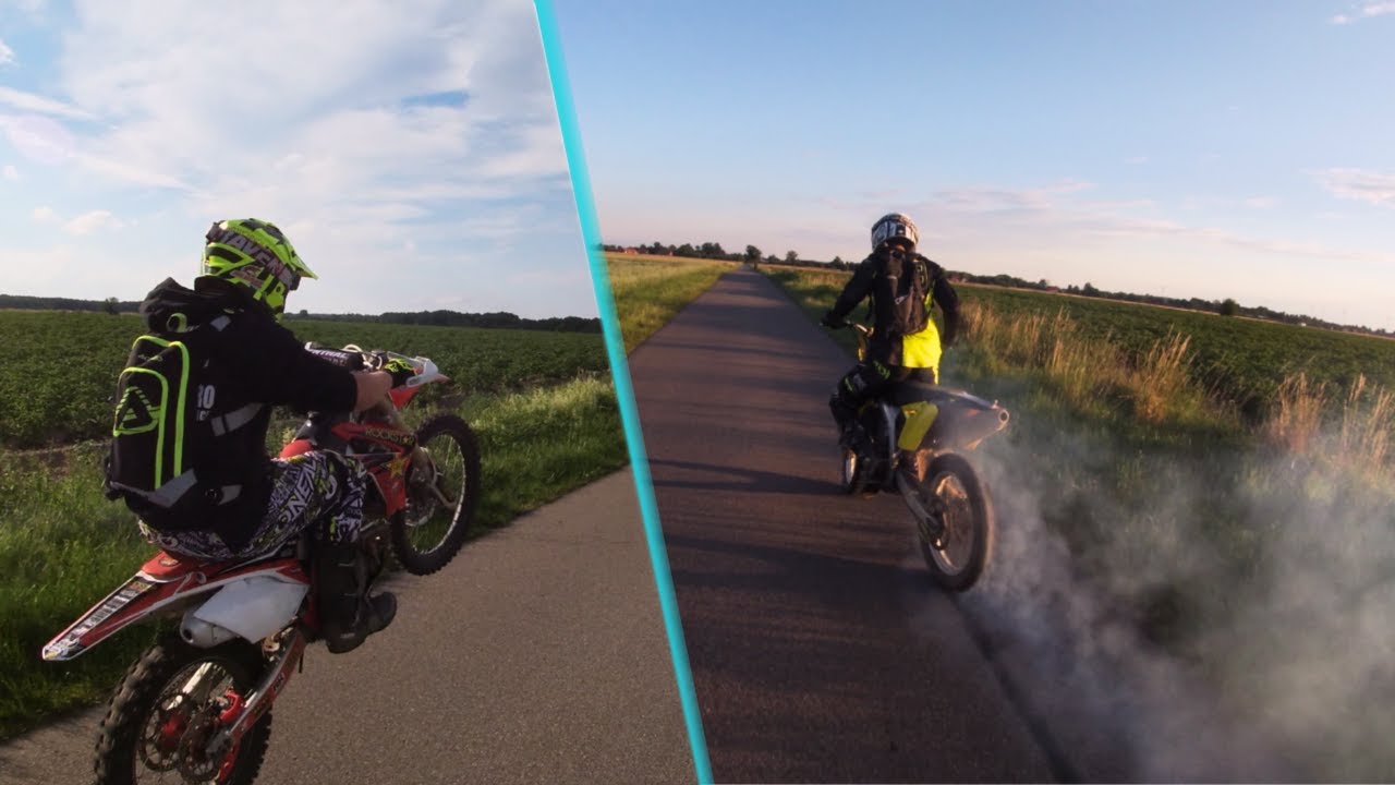 Mocne świry na tych 450 🤯| rmz450, crf450r