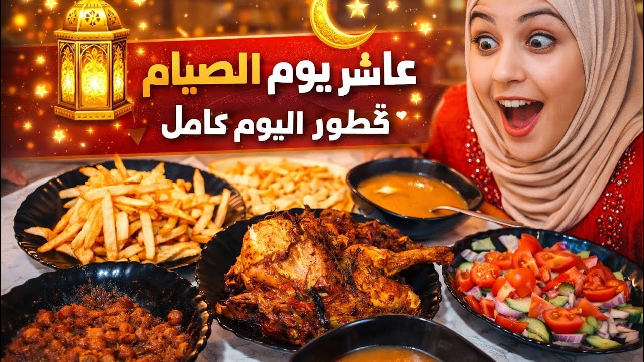🌙 عاشر يوم رمضان..نهار كامل صايمة وصرالي موقف ما كنتش متوقعتو 😳🌙😭 😳🔥