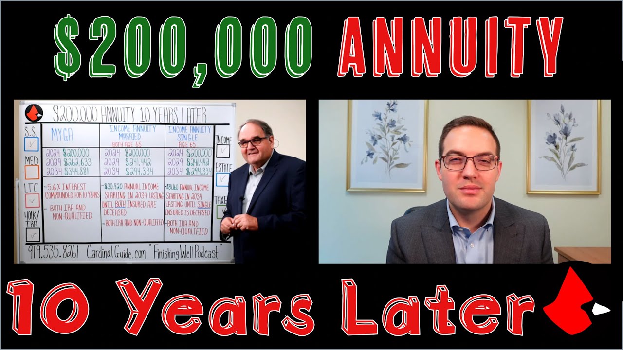 Learn how to maximize a $200,000 Annuity | 10 Years Later see how it can grow! Cardinal Advisors