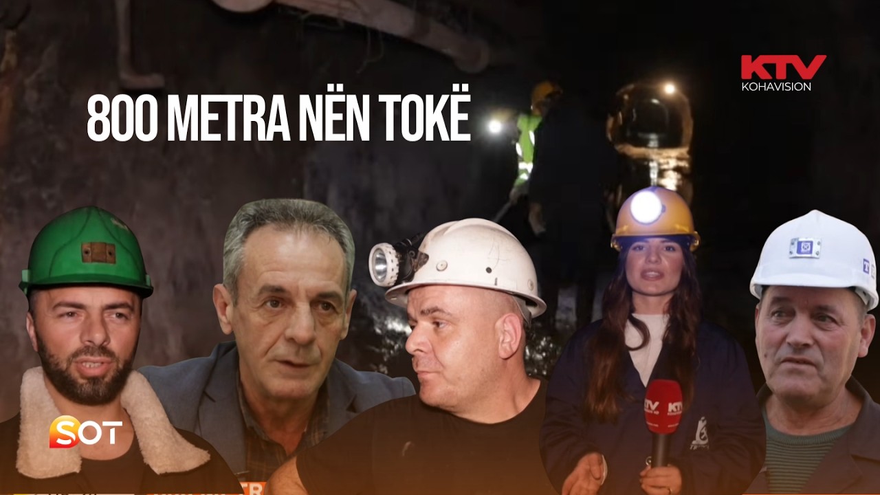 800 metra nën tokë me minatorët e ''Trepçës''