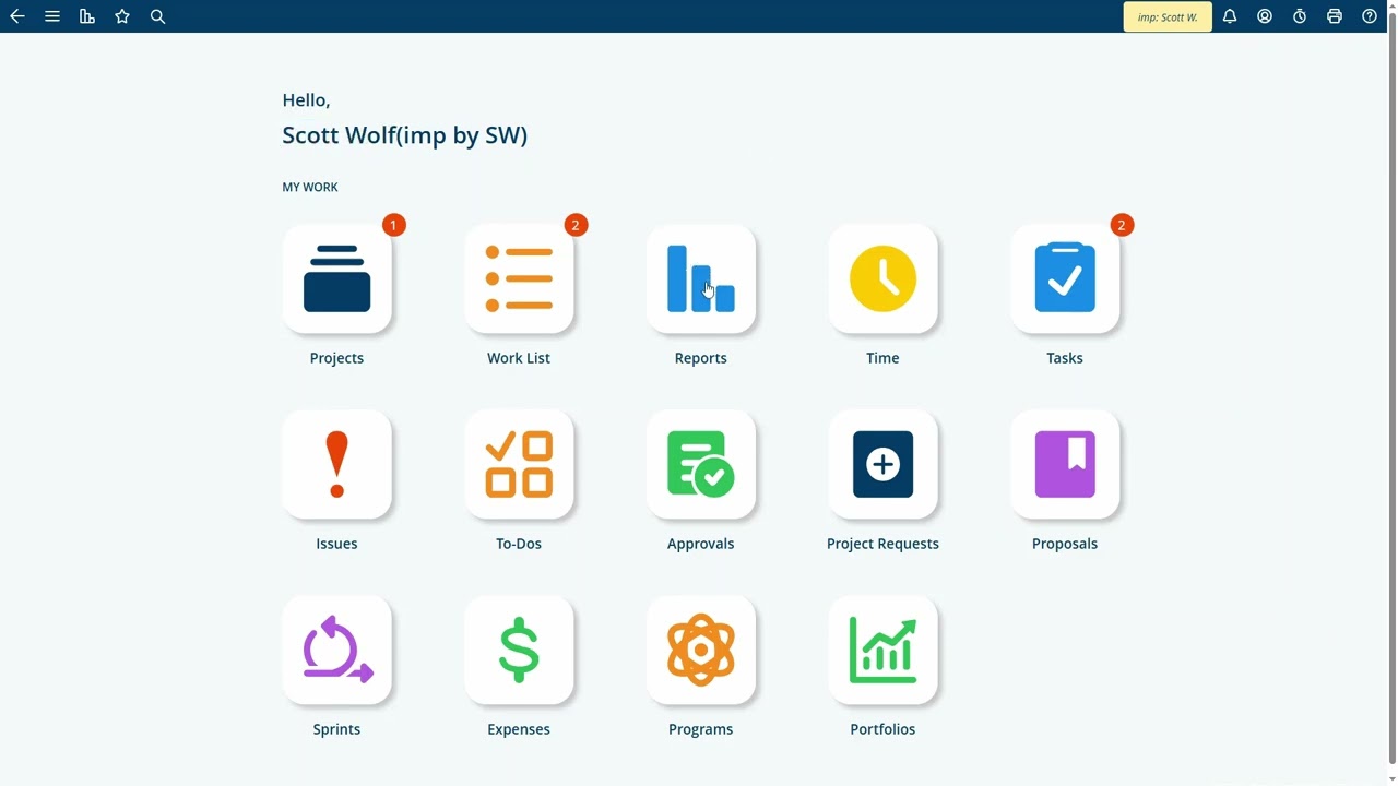 Getting Started with Reporting in Project Insight