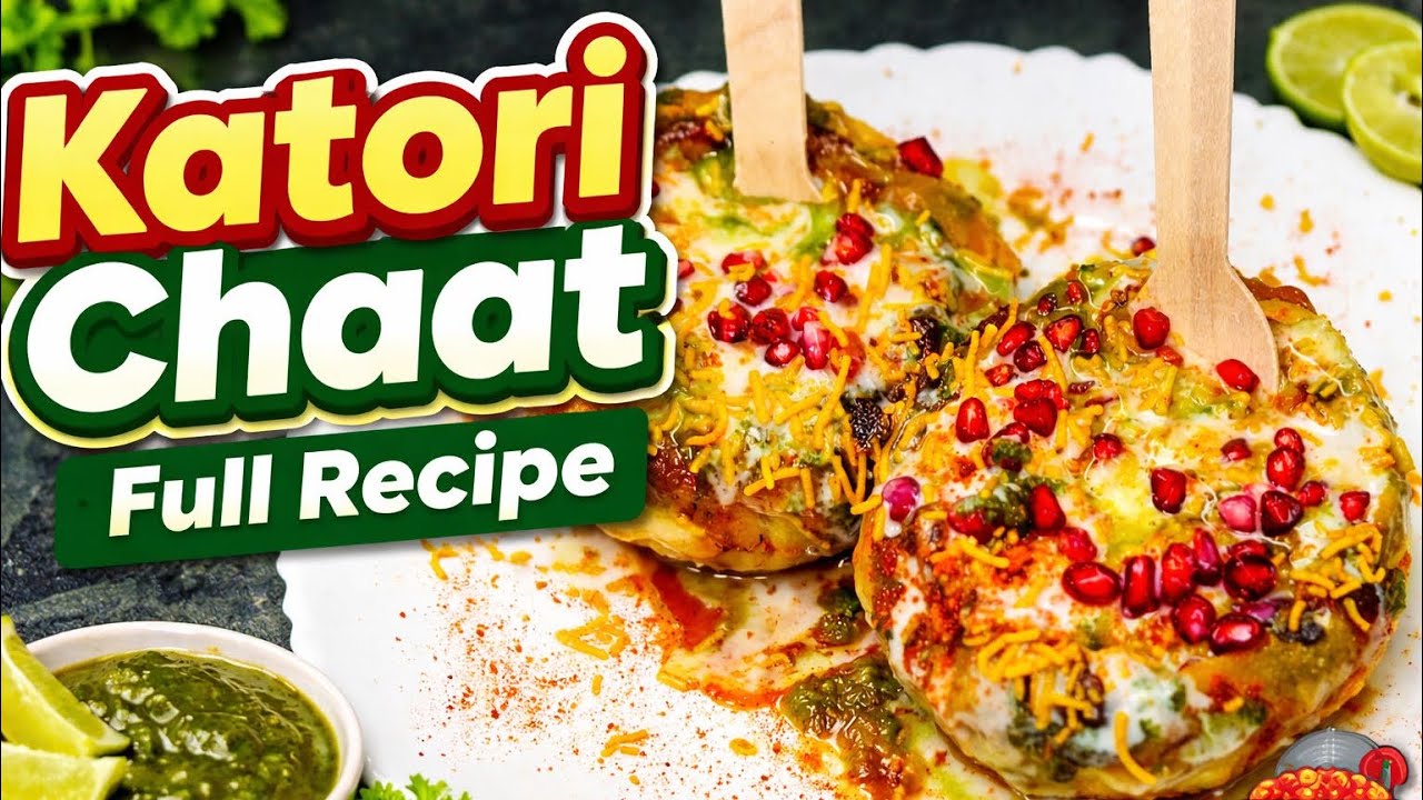 Katori Chaat Full Recipe | Street Style at Home | Easy Eats 