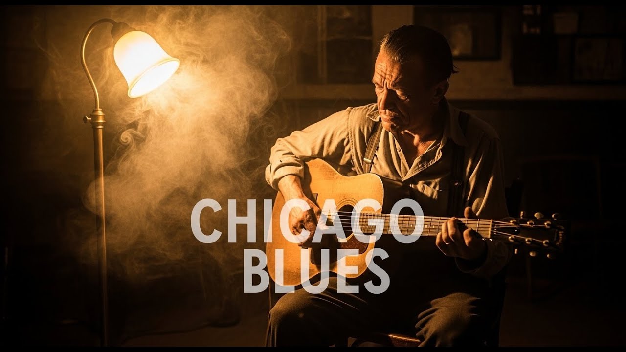 Chicago Blues Instrumental Mix | Electric Blues for Broken Pride