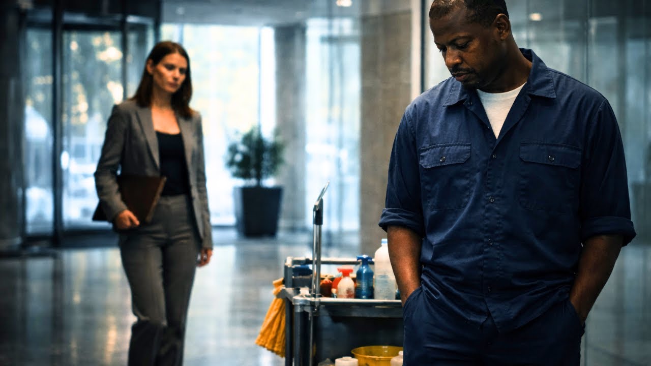 Single Dad Janitor Was Insulted by the Billionaire Executive — Then a Tattoo Changed Everything