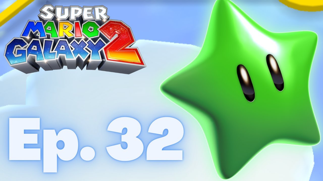 Super Mario Galaxy Episode 32 - World 1 Green Stars - 100% Walkthrough