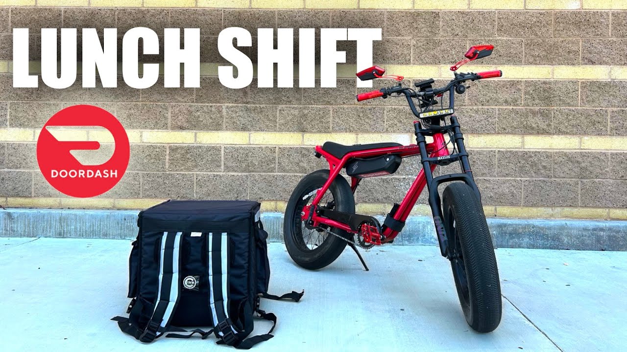 Использование Super73 Z-Miami для Doordash | Доставка еды с точки зрения электровелосипеда