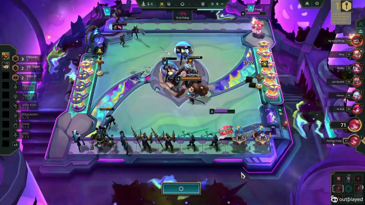 comeback with 1Hp