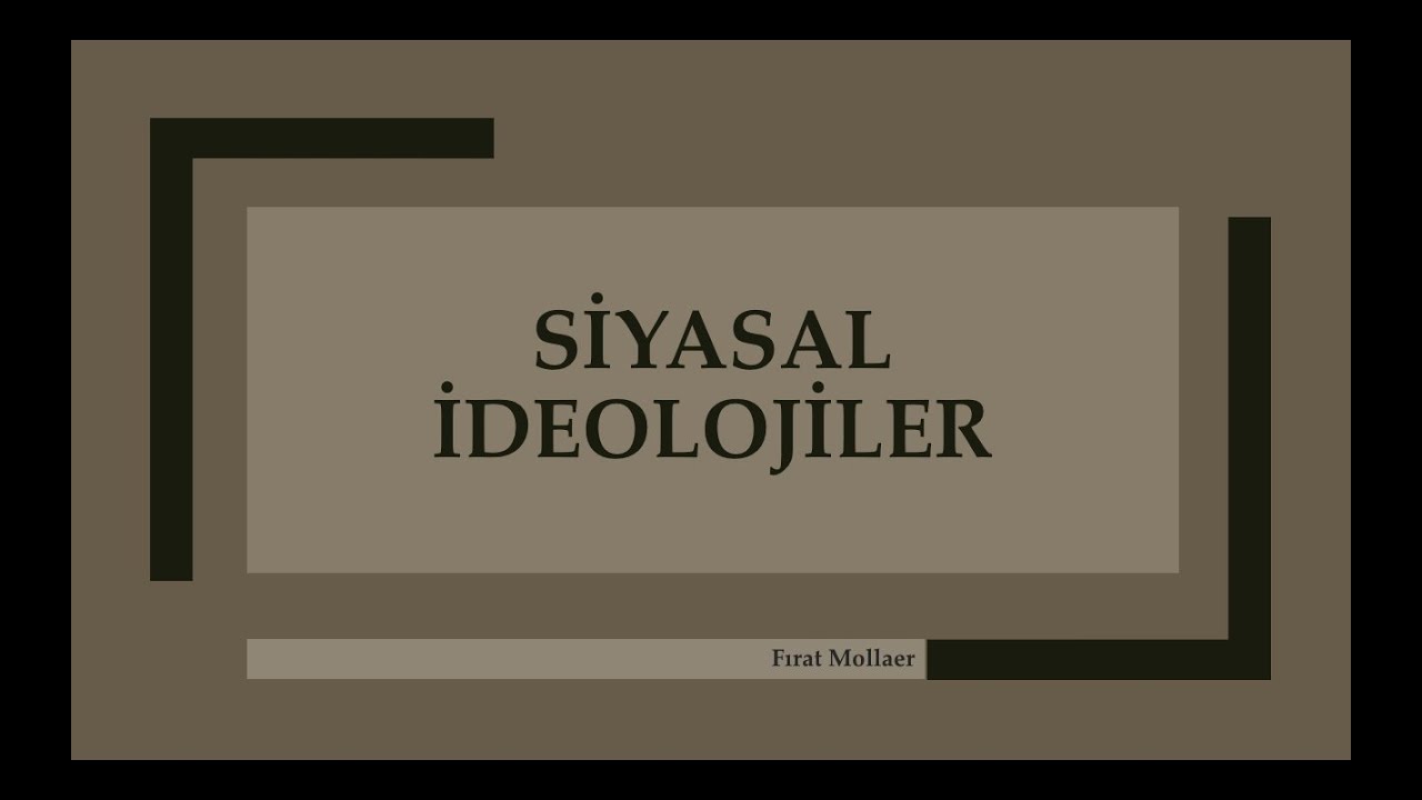Siyasal İdeolojiler | Faşizm (II) | 23. Bölüm