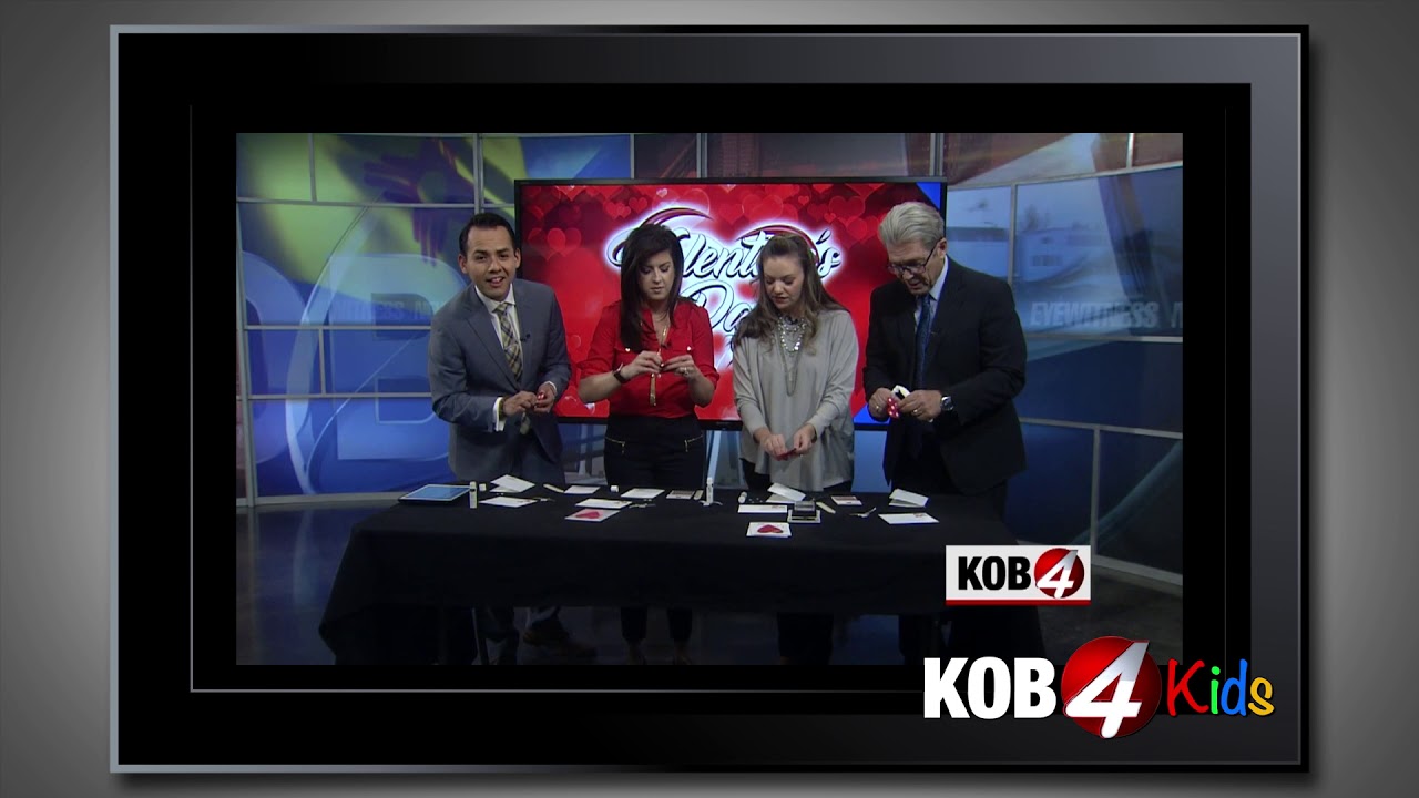 KOB 4 Kids Homemade Valentines Day Cards