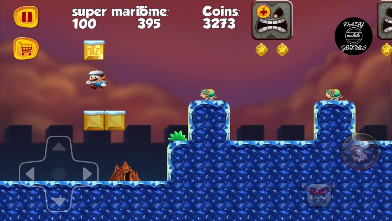 Super Jungle World Run | Level #57  | Super Mario Run like game