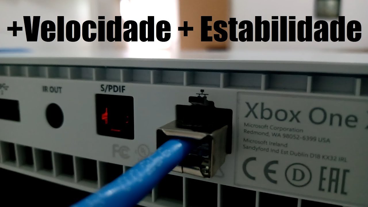 Cabo de Rede - A Melhor Conexão Para Seu XBOX ONE