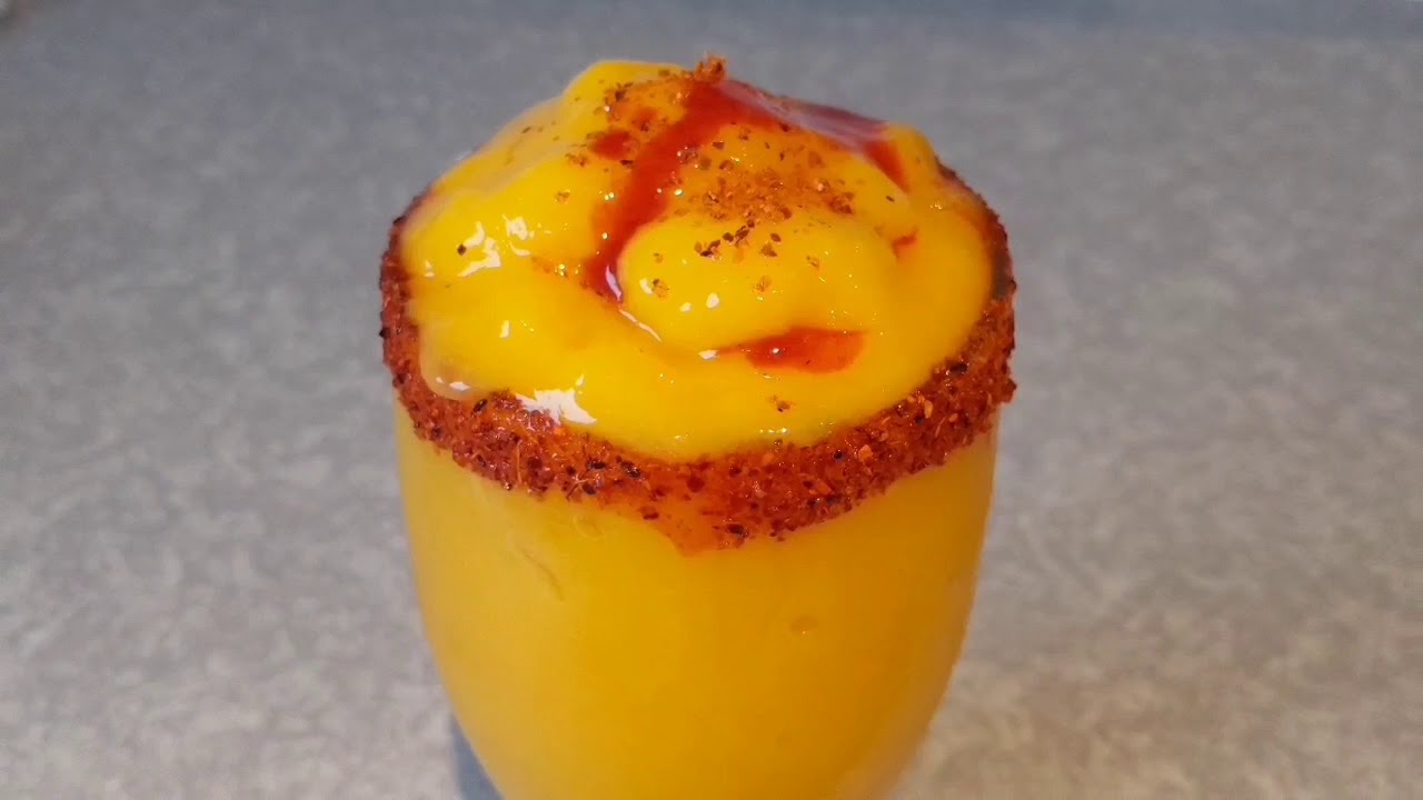 Frappé de mango postre frío sin culpas Ideas para vender! #healthy #postres #frappes