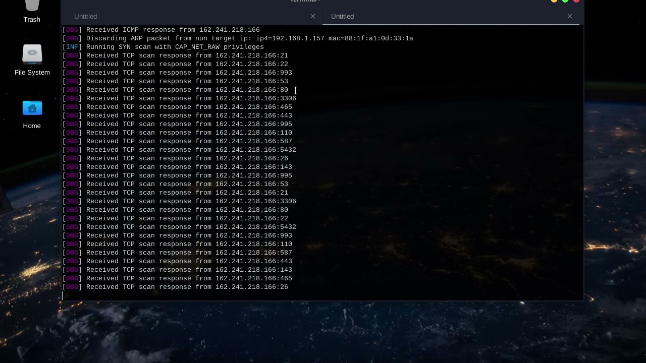 Naabu - Port Scanner - BlackArch Linux #8