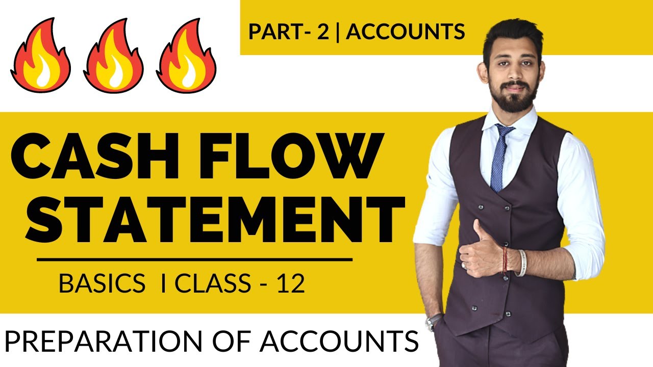 Cash Flow Statement | Class 12 | Adjustments for Assets | Accounts Preparation | Part 2