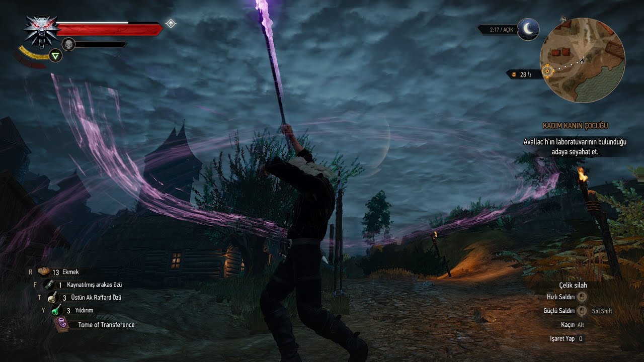 The Witcher 3 Magic Spell Mod II