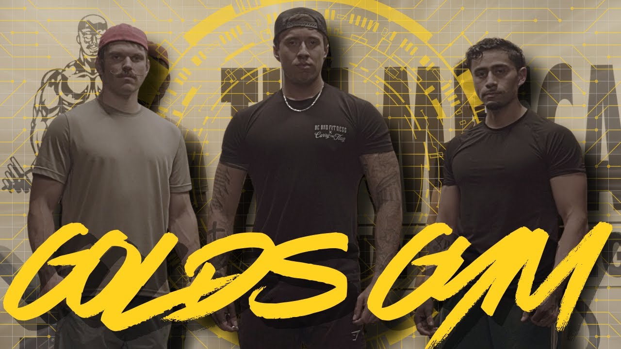 Фитнес-центр Gold's Gym в Остине, штат Техас, с Жоао и Майки.