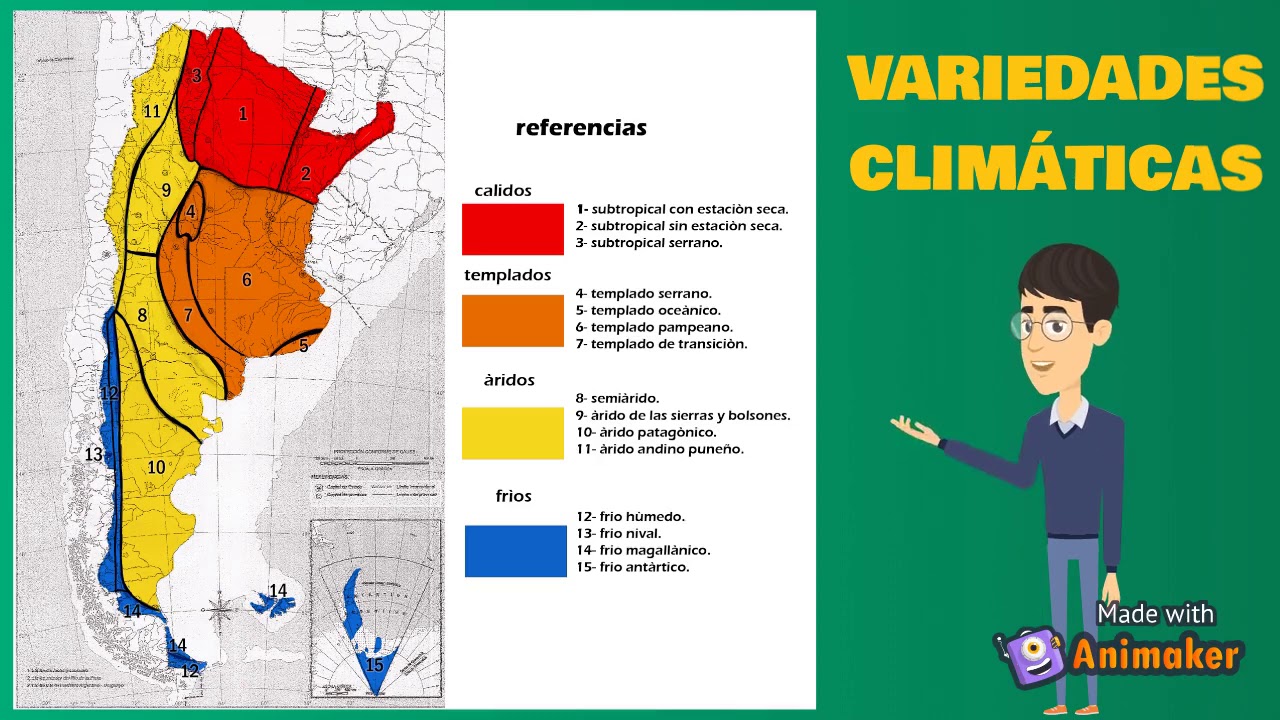 CLIMAS Y ECORREGIONES DE LA ARGENTINA