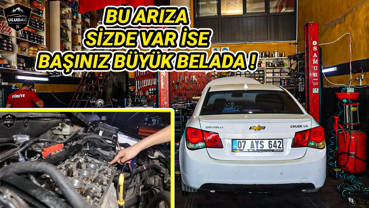 ARABA GİTMİYOR ÇEKİŞ DÜŞÜKLÜĞÜ VE PERFORMANS DÜŞÜKLÜĞÜ VAR! (Chevrolet Cruze 1.6 LS Motor)