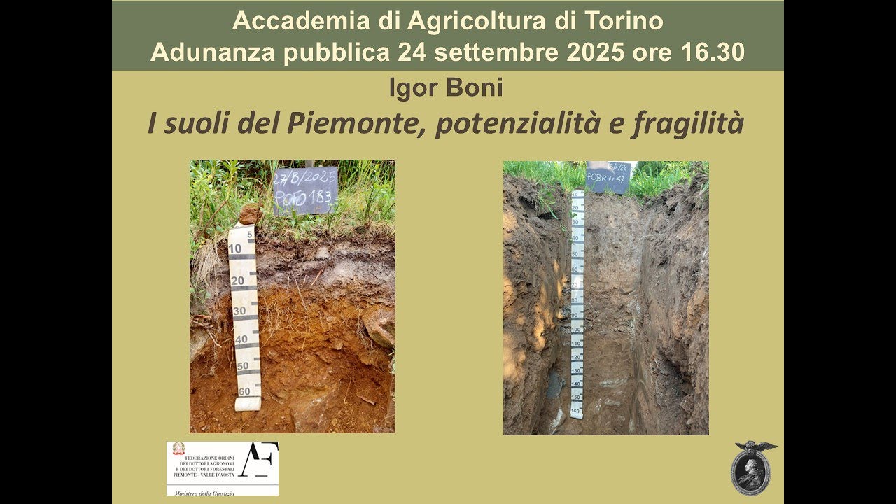 I suoli del Piemonte, potenzialità e fragilità