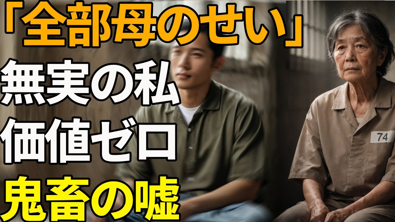 「おばあさんが私を壊した」息子のために服役した母は踏みにじられ、恩知らずの叫びがすべてを終わらせた【シニアライフ】【60代以上の方へ】