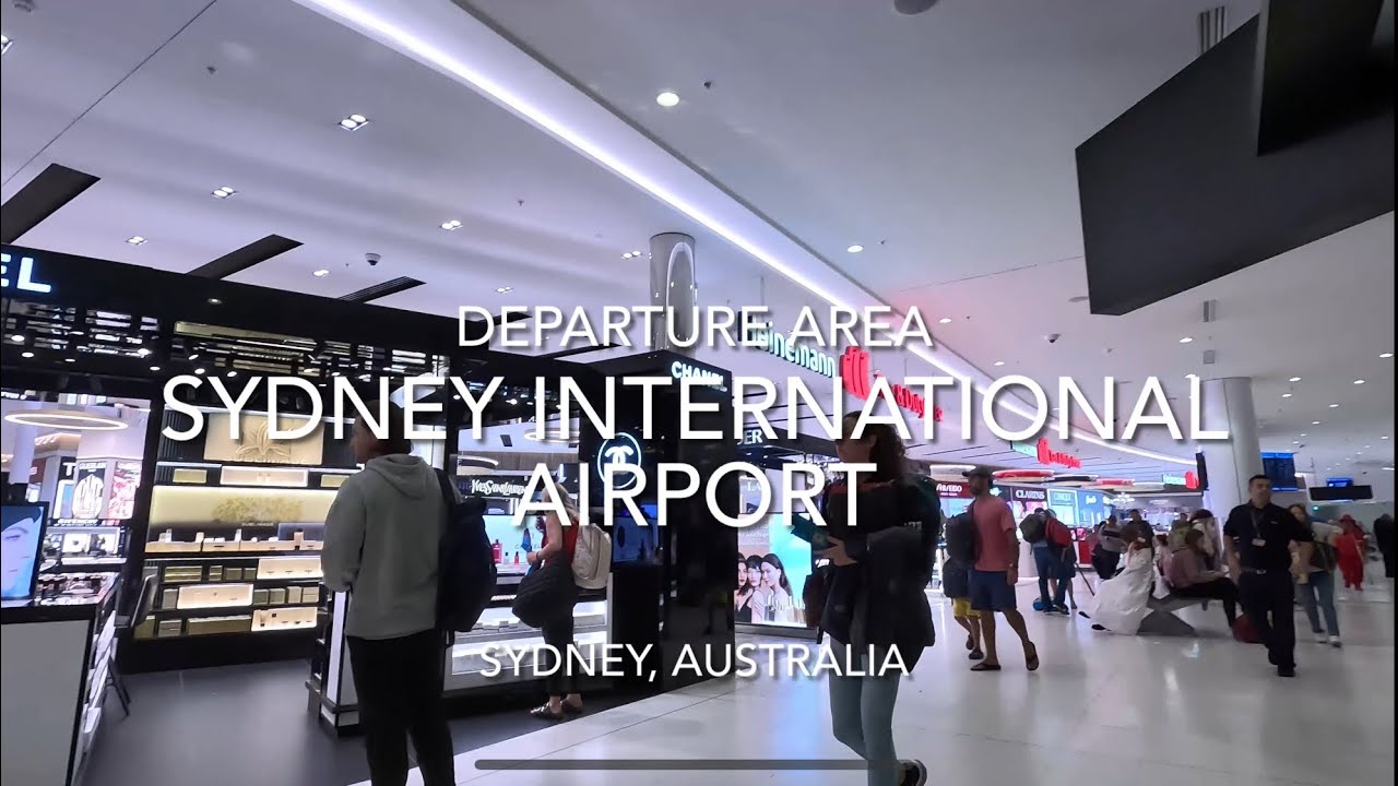 Sydney International Airport Departure Area, Sydney, Australia
