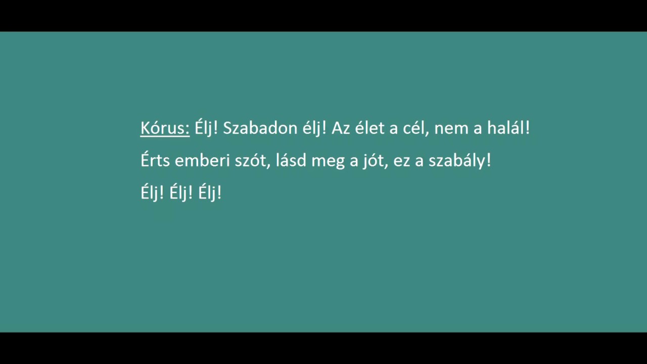 Rómeó és Júlia-Párbaj dalszöveggel