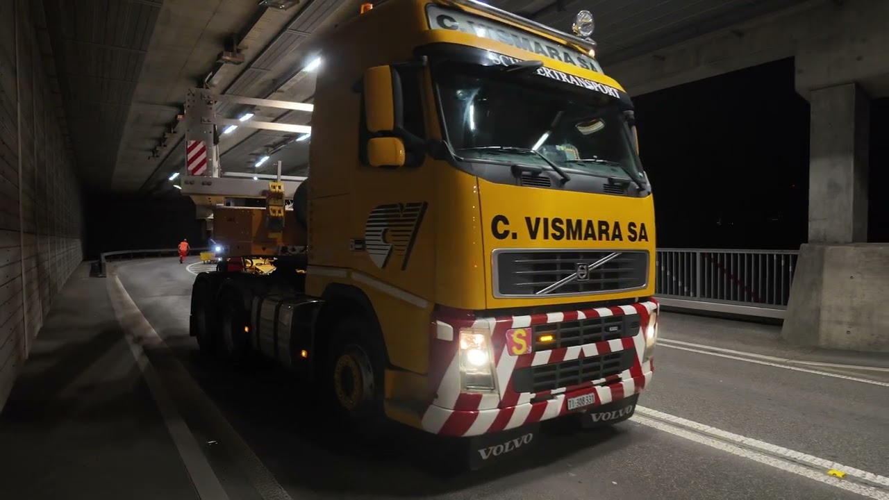 Trasporto Notturno nelle Alpi Svizzere