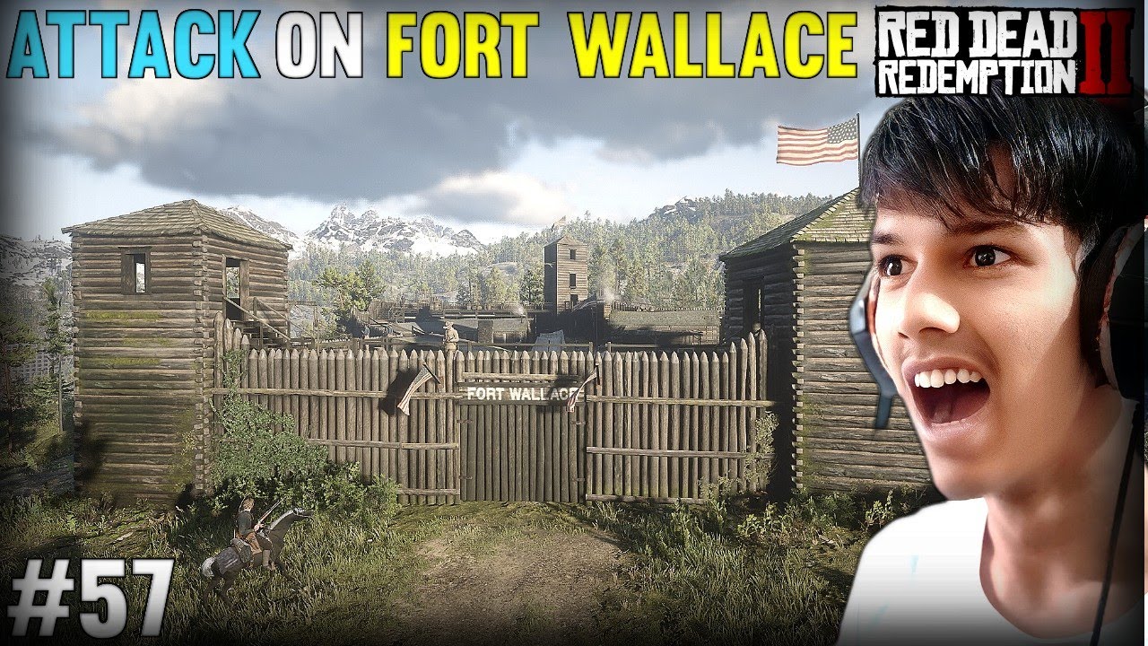 It's Time To Attack On Fort Wallace 🔥 | Red Dead Redemption II Gameplay #57 #hindigameplay #gaming 