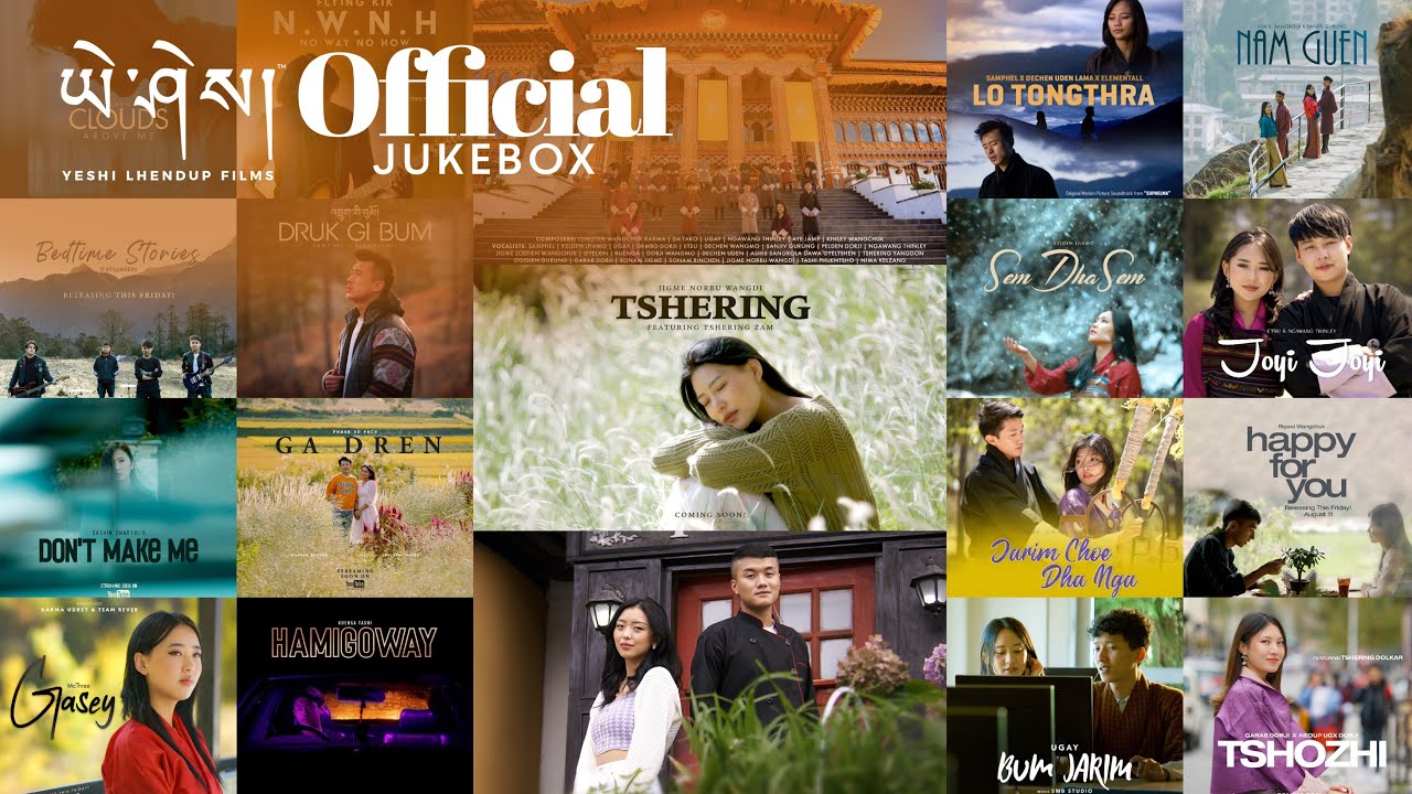 BHUTANESE MUSIC VIDEO 2023 JUKEBOX (Yeshi Lhendup Films)