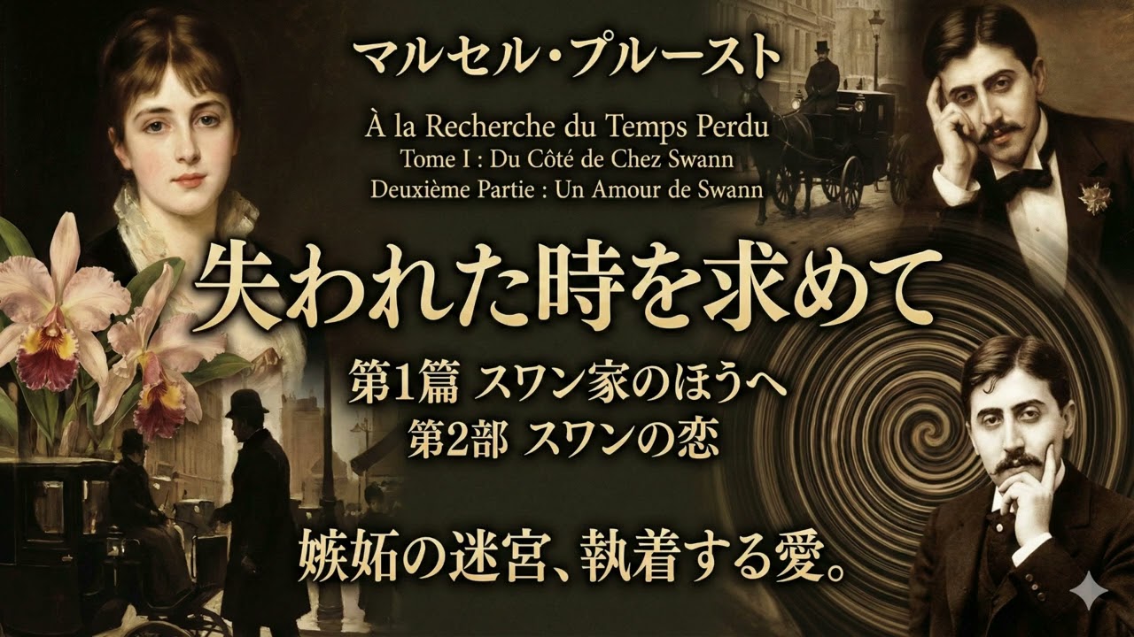 マルセル・プルースト『失われた時を求めて②』第1篇「スワン家のほうへ」第2部「スワンの恋」