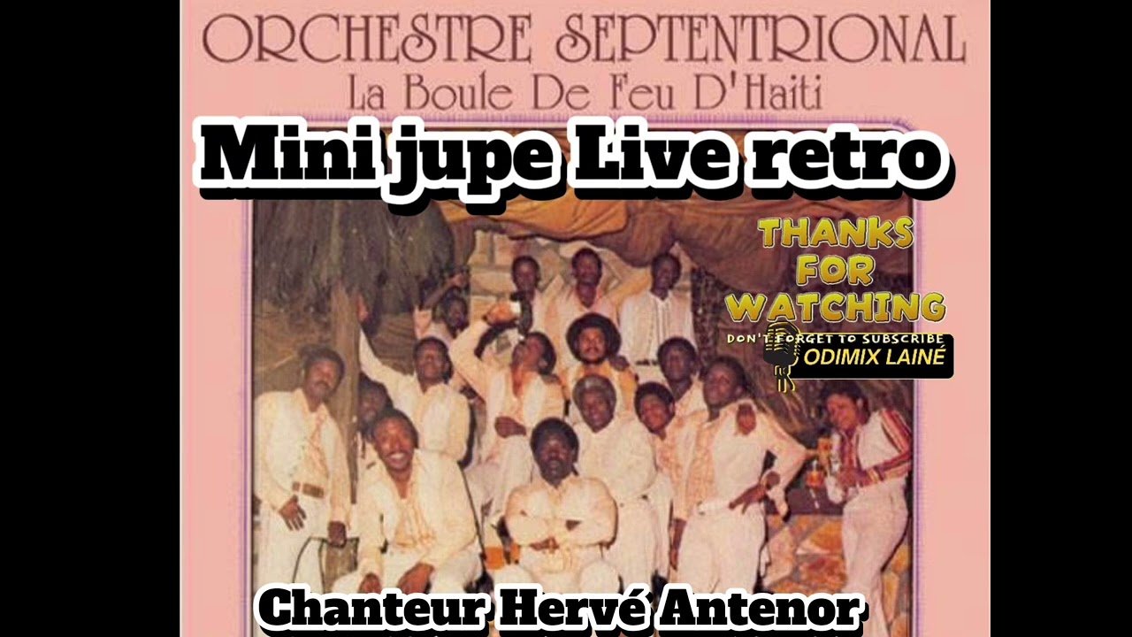MINI JUPE SEPTENTRIONAL LIVE 1989 ( Chanteur Hervé Antenor )🎹🎼🪘🎼🎸🎼