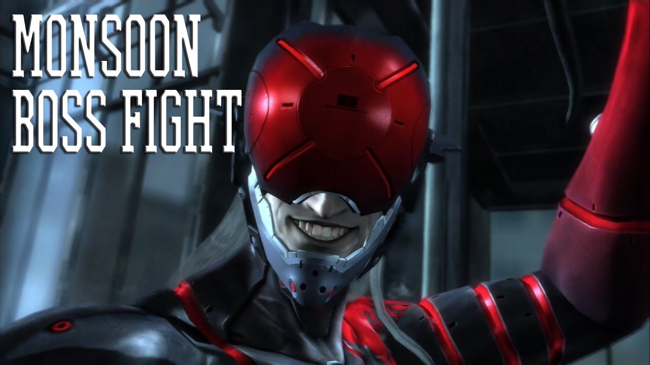 Metal Gear Rising: Revengeance Monsoon Boss Fight