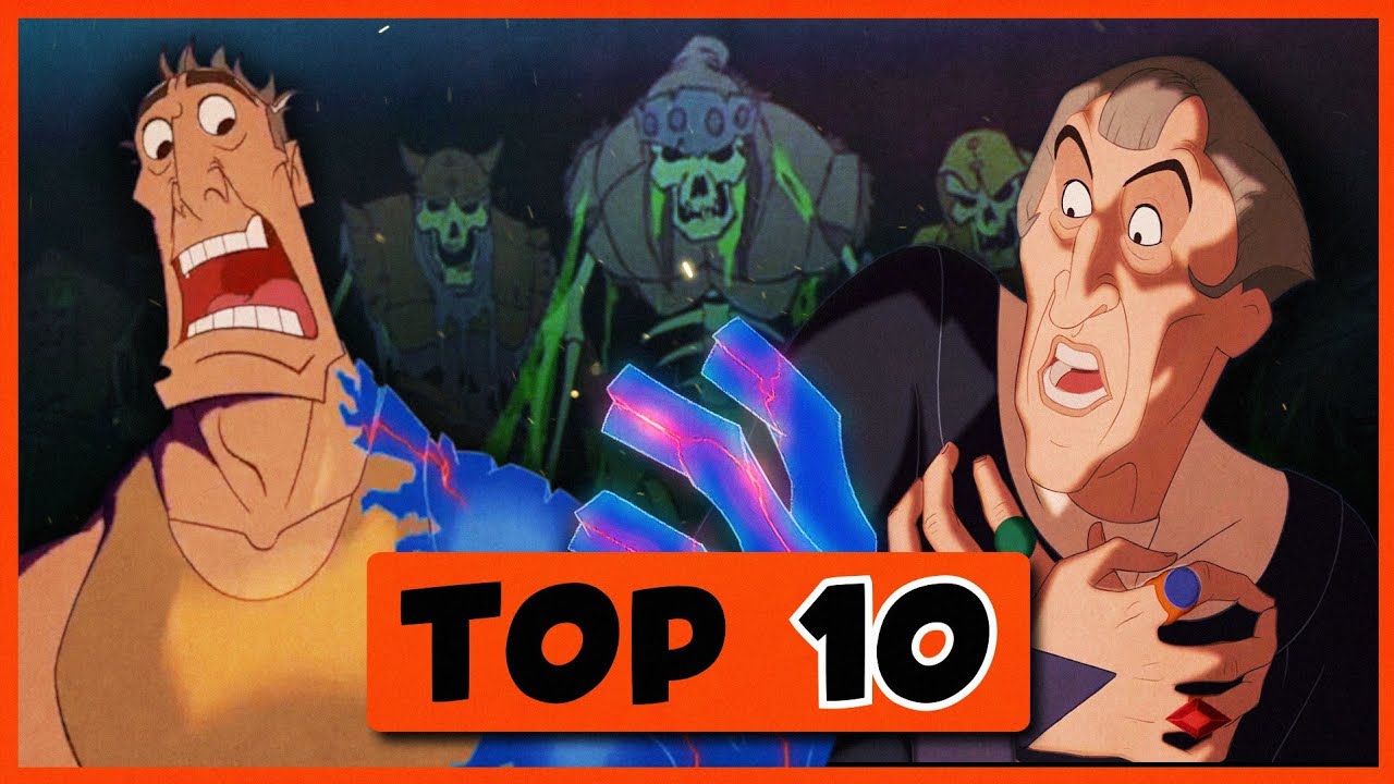 Les M💀rts De Méchants D'animation 