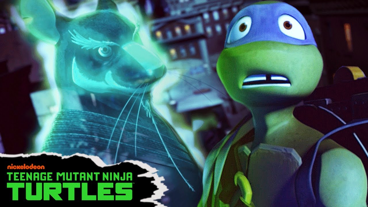 Splinter Returns As A Ghost 👻 | Full Scene | Teenage Mutant Ninja Turtles