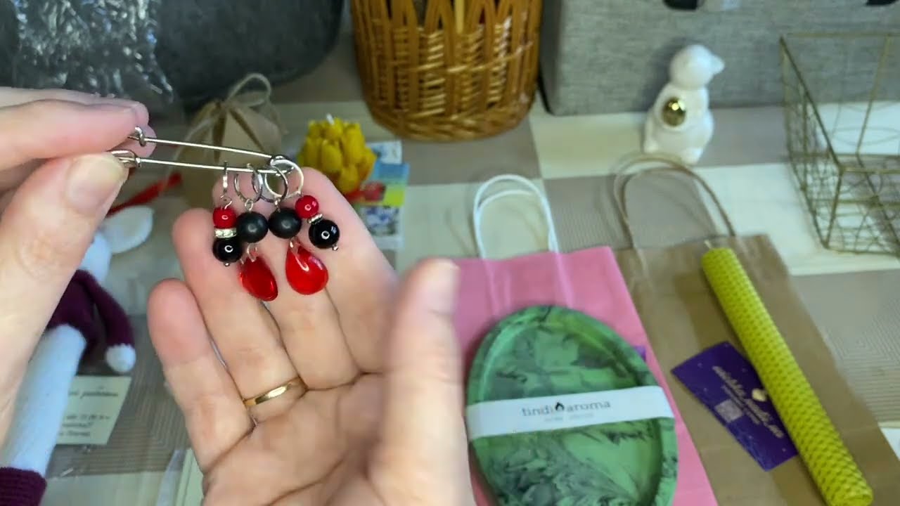 ПОКУПКИ МИЛОГО ХЕНДМЭЙДА! ВЫСТАВКА ВОВНА ФЕСТ В ХАРЬКОВЕ! СВЕЧИ, МАРКЕРЫ ДЛЯ ВЯЗАНИЯ! КРОЛИК!