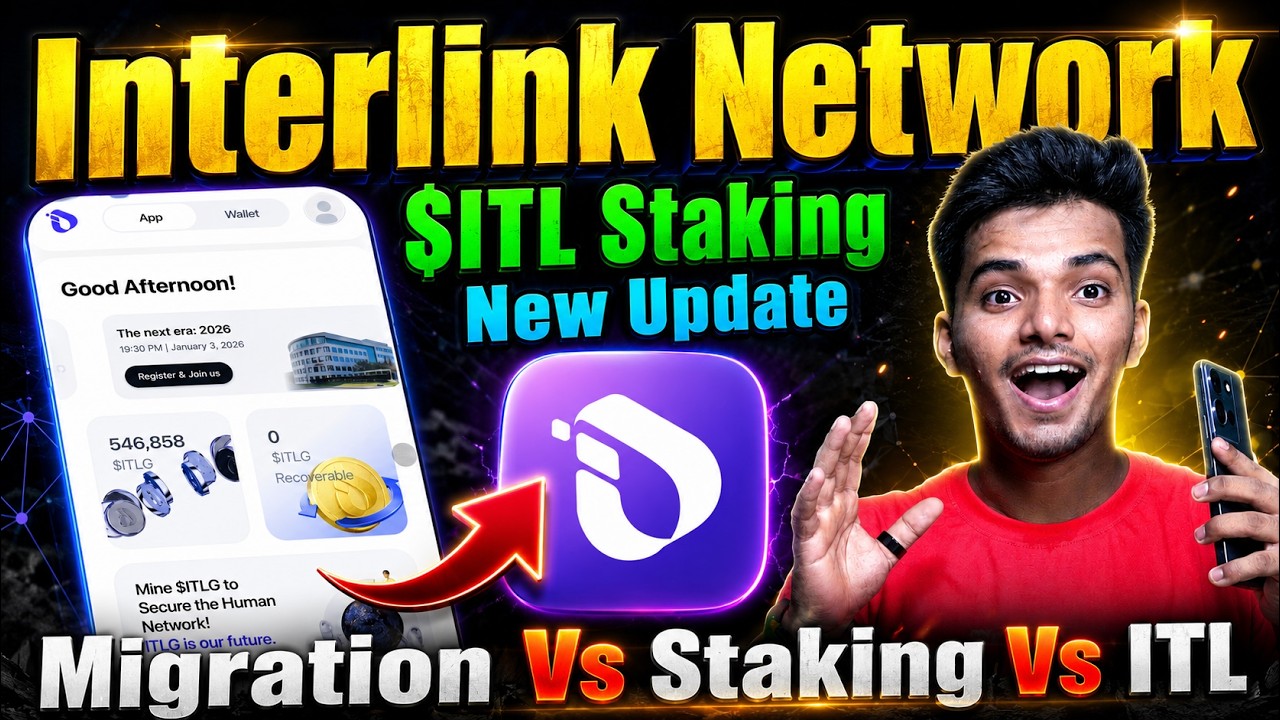 🚀 Interlink Network Staking | 🔥$ITL Price? | Interlink Network New Update Today🔥