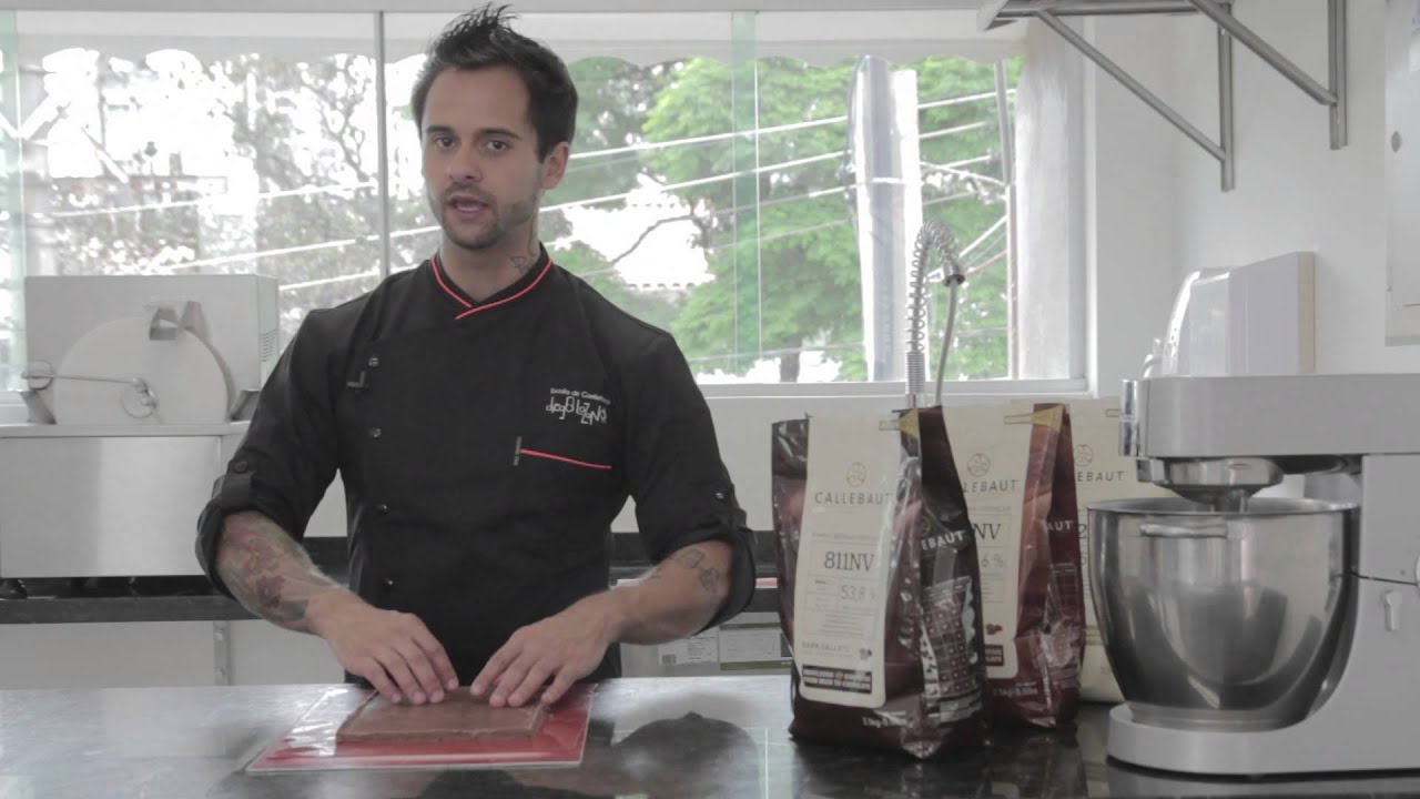 Bombom de Avelã e Cacau - Chef Diego Lozano