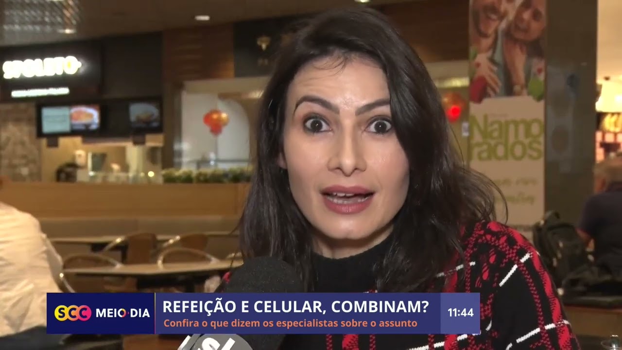 Uso do celular durante as refei&ccedil;&otilde;es pode ser prejudicial &agrave; sa&uacute;de | Sa&uacute;de | SCC Meio-dia