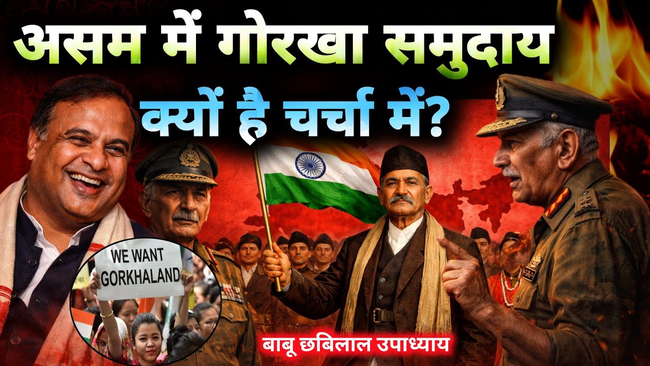 असम में गोरखा समुदाय || क्यों है चर्चा में? || We Want Gorkhaland