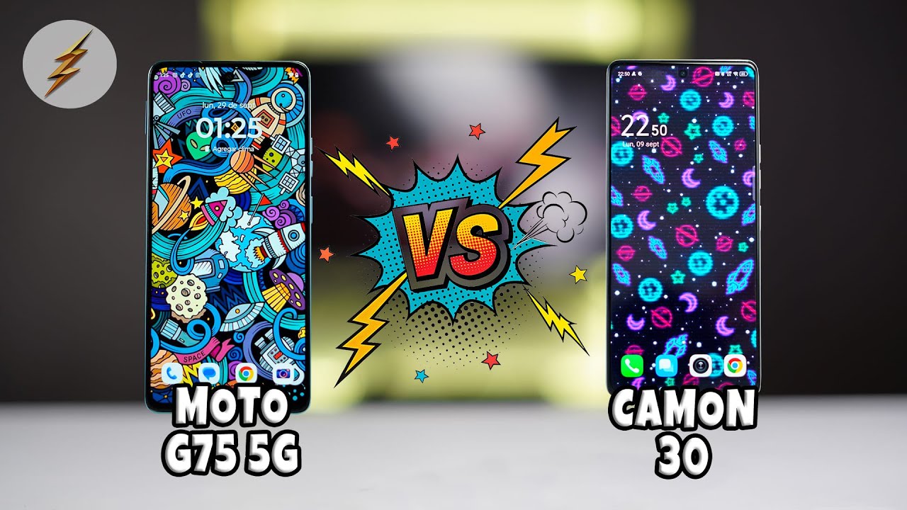 Moto G75 5G VS Camon 30 | ¿Cuál es el Mejor? Comparativa Completa | Top Pulso