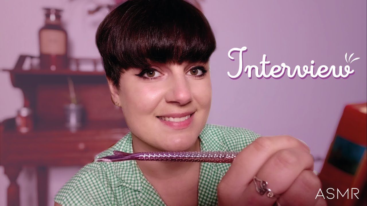 ASMR FR | INTERVIEW, je te pose plein de questions sous la pluie (portrait chinois) ✒️🌧️