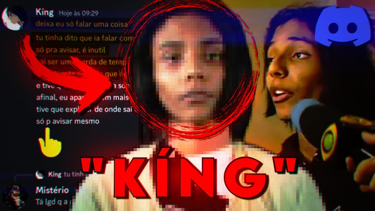 KÍNG, O USUÁRIO MAIS PERTURBADO DO DISCORD FOI PRESO... (com provas)