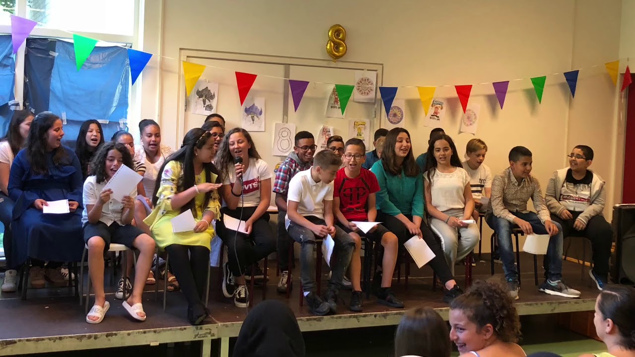 Afscheid groep 8 Juliana van Stolbergschool