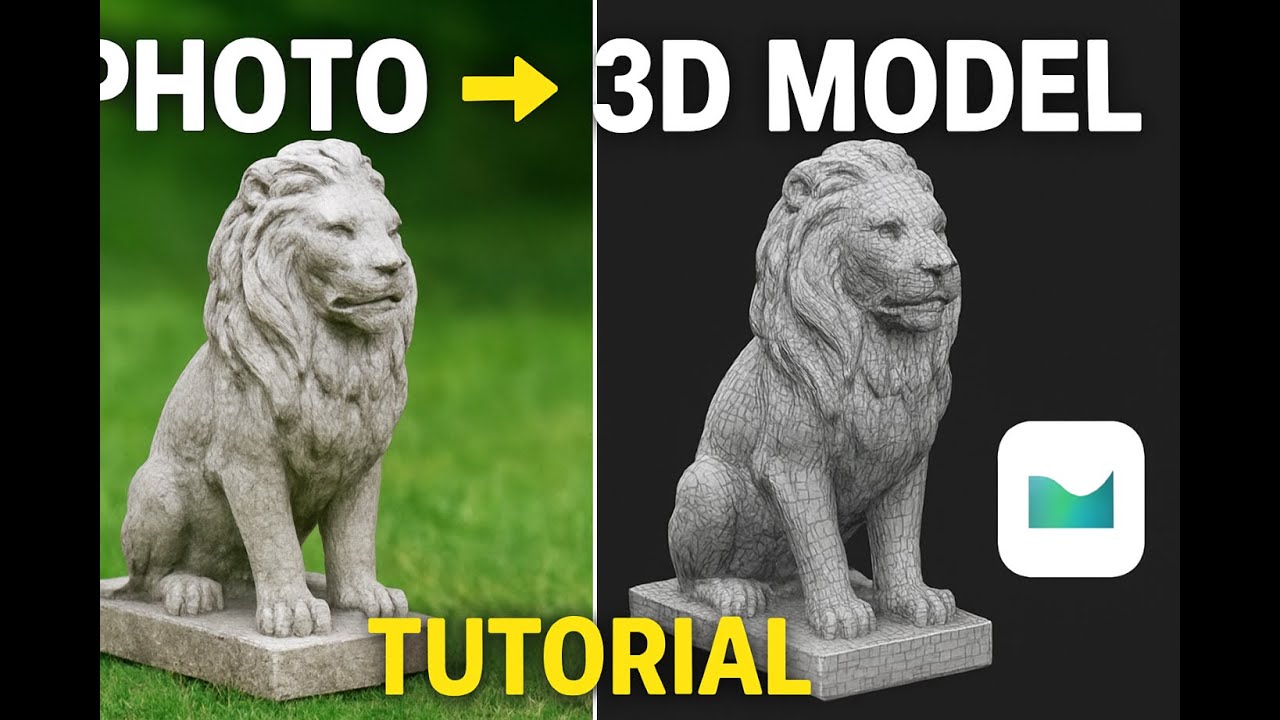 2D Photo turn into a 3D Model – Complete Agisoft Metashape Tutorial”| Beginner's guide full.