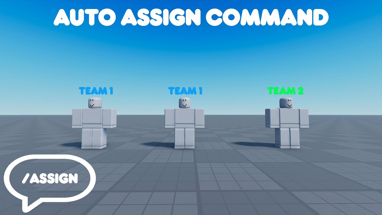 Roblox Tutorial - Auto Team Assign Command